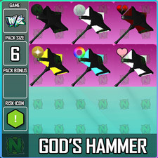 World Zero WZ - PAQUETE DE 6 - PIELES - GOD'S HAMMER