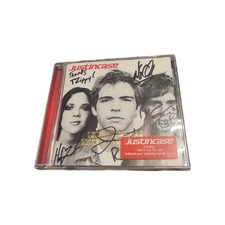Justincase by justincase (CD, Oct-2002, Warner Bros.) Autograph Signature!!!