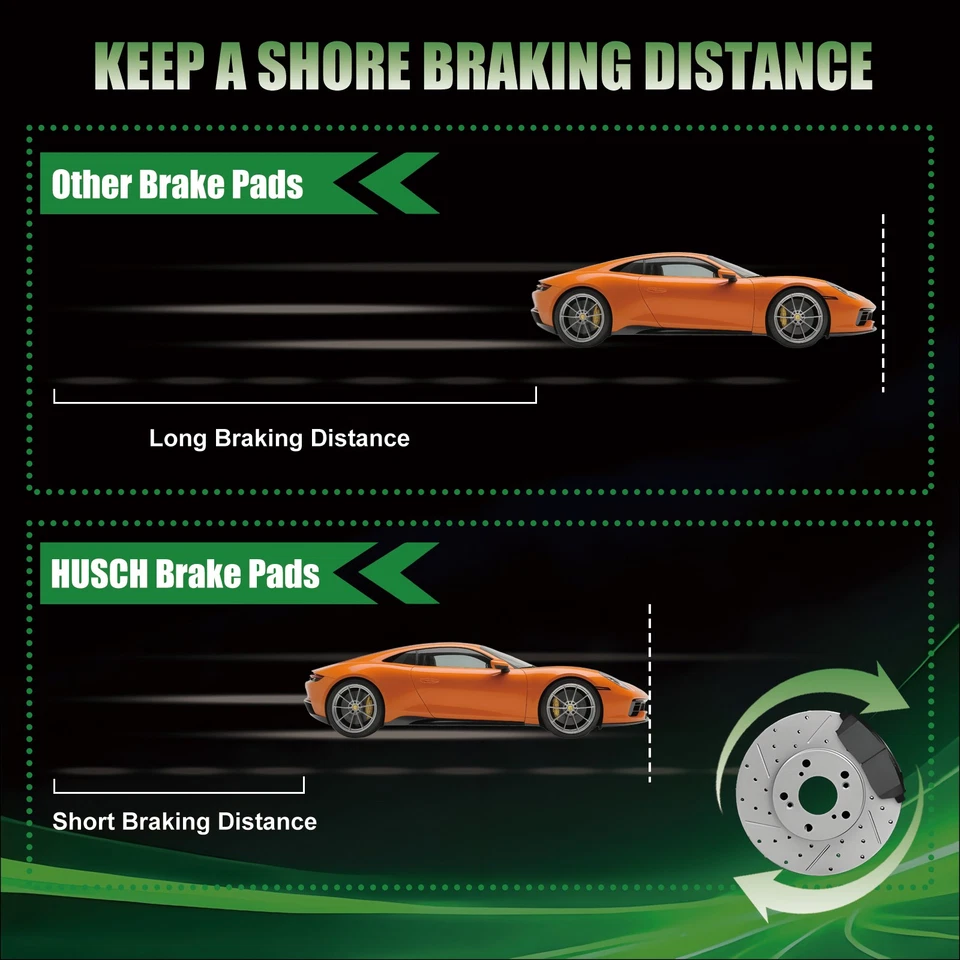 Front D1653 Premium Ceramic Brake Pads for Ford Fusion 2013-2020 Foto 4 de 4