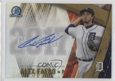 2017 Bowman Draft Class of Gold Refractor 24/50 Alex Faedo #C17A-AF Auto qm6