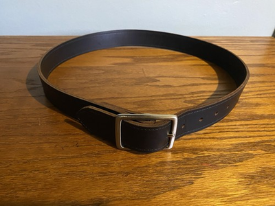 #ad North Star Leather Red Wing Men’s 36 Belt Black Canyan Thick $39.00