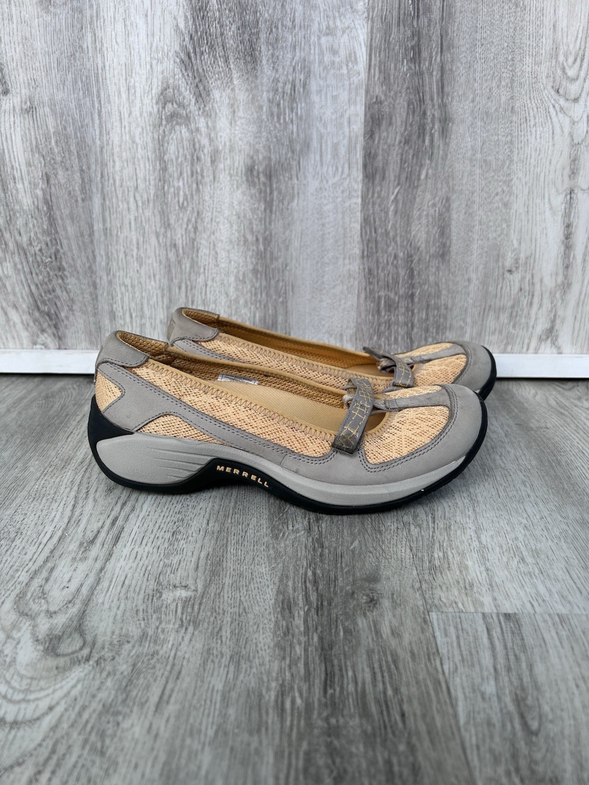 Ballerine Merrell Encore scarpe da trekking donna 6 cera d'api giallo Ortholite