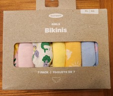 Old Navy Girls XL Bikini 7-Pack Underwear Panties PINEAPPLES MERMAIDS 31825
