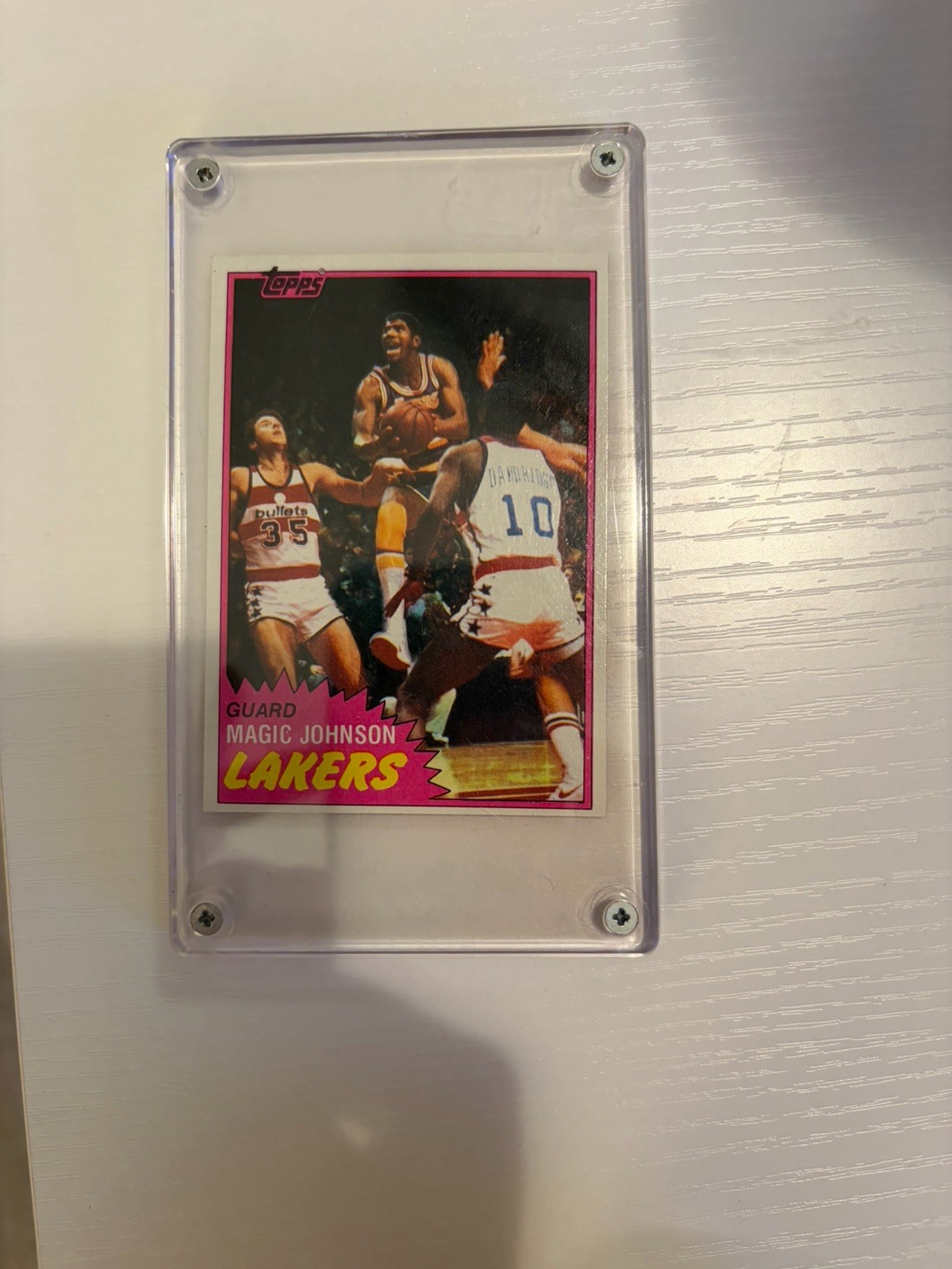 1981-82 Topps - Magic Johnson #21