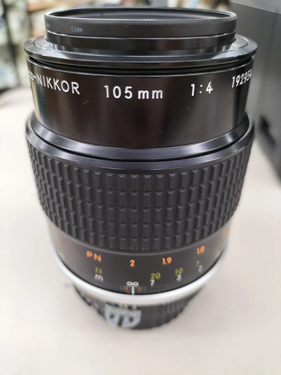 Nikon Micro NIKKOR f/4 Camera Lenses 105mm Focal for sale - eBay