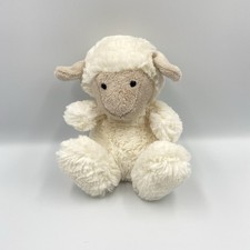 Jellycat Large Poppet Lamb - Cream Poppet Sheep Tiny Pocket Pal Retired 6”