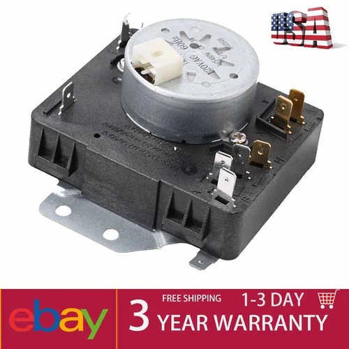 W10186032 Dryer Timer Control 120VAC 60Hz Unit Replaces WPW10186032 for Kenmore