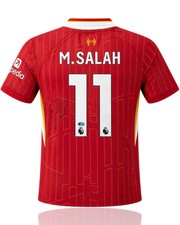 MOHAMED SALAH SIGNED LIVERPOOL FC HOME 2024/25 SHIRT (ACG CERT AG19043)