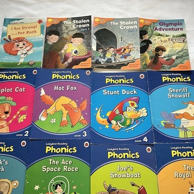 Ladybird Reading Learning Phonics Kids Books X24 Winnie's New Broom Tony Bradman