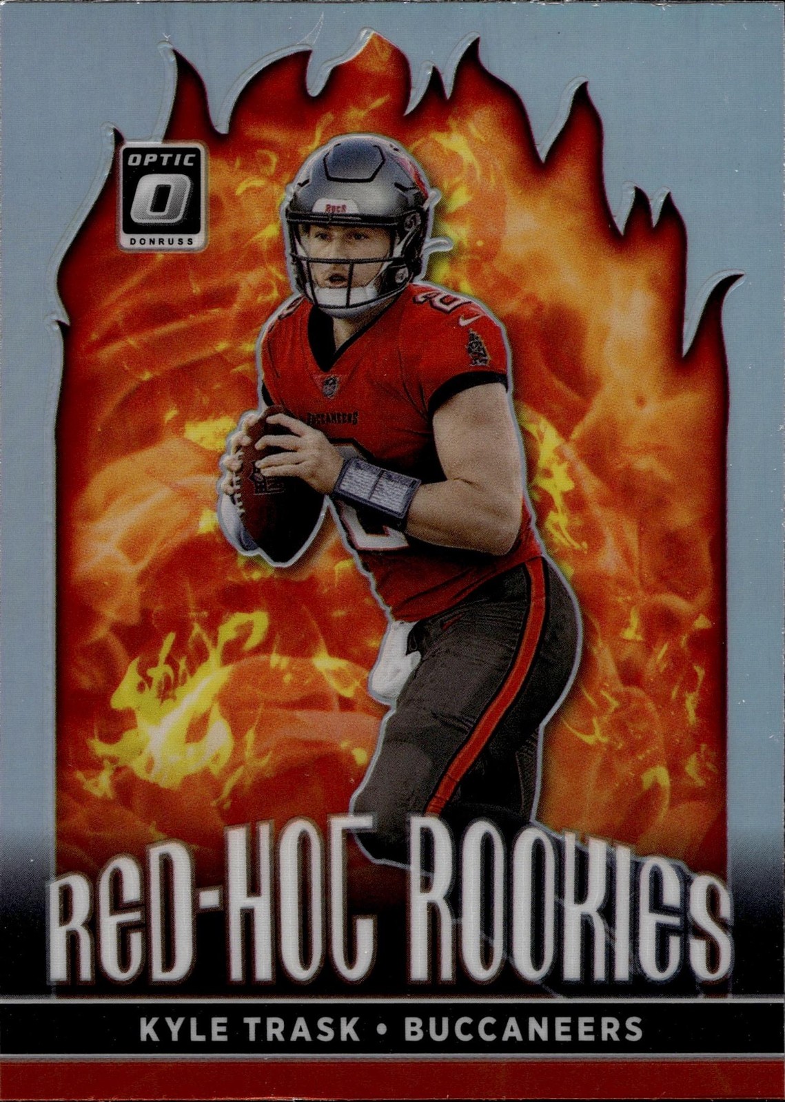 2021 Donruss Optic Red Hot Rookies Kyle Trask Card #RHR-5