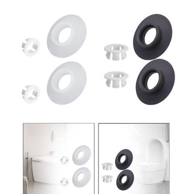 2 Set Flush Valve Seal and Resistant Easy Installation Toilet Repair Accessories