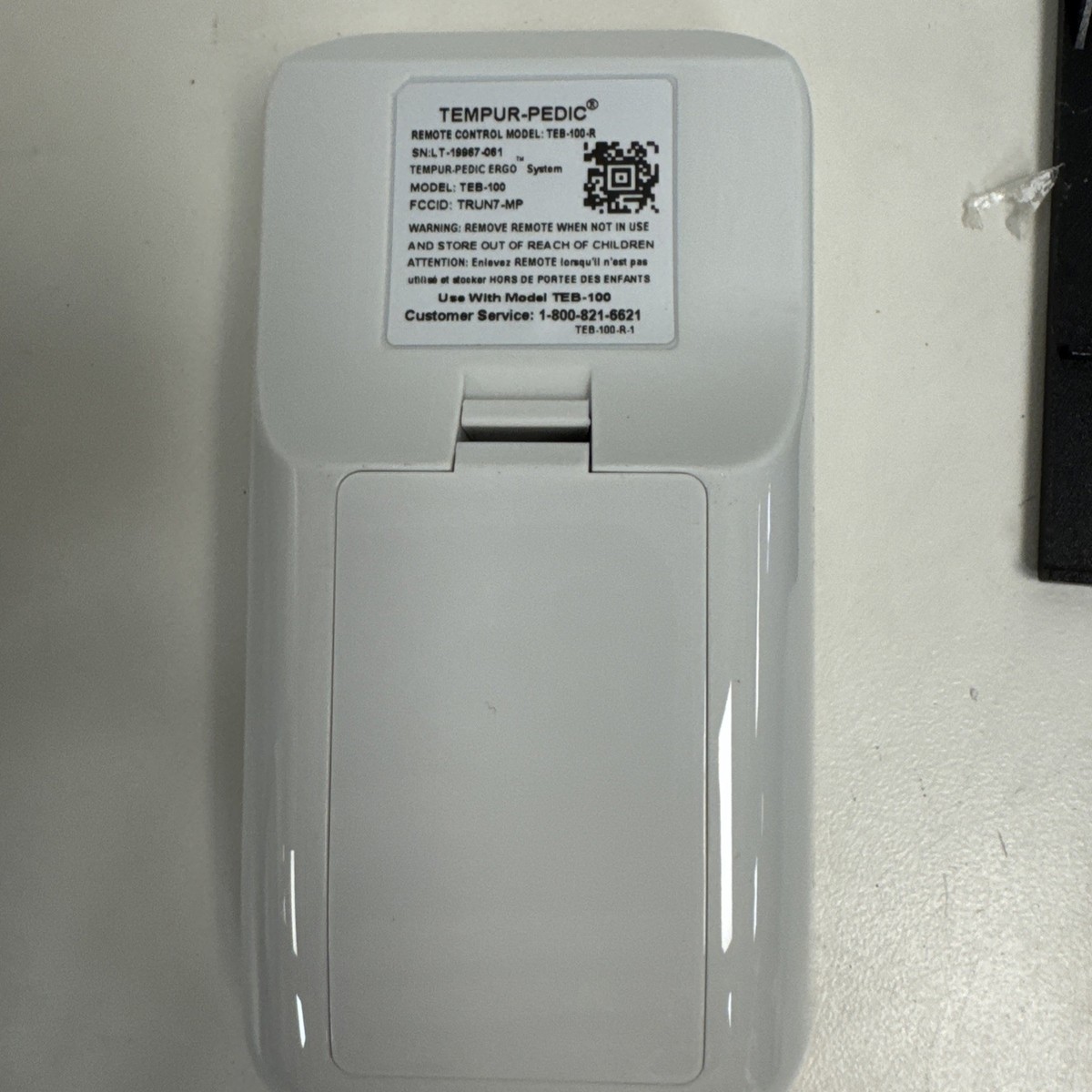 Boîtier De Commande TempurPedic MBC-RS005 – Télécommande Customatic Delta Electronics