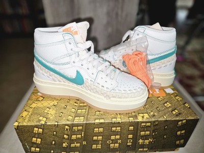 Nike Air Jordan 1 Elevate High Women's Sneakers White Teal
