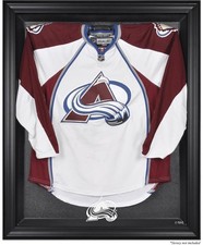Colorado Avalanche Black Framed Logo Jersey Display Case