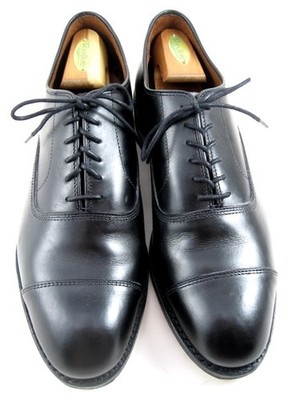 Allen Edmonds  ''PARK AVENUE'' Men's Cap-Toe Oxfords 10 E Black Made in USA (805N)