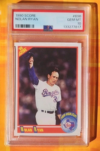 1990 Score - Highlight Nolan Ryan #696