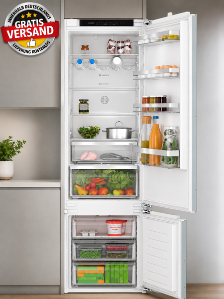 Bosch KIN96VFD0 Einbau KüHl-Gefrierkombination Nofrost 290L Serie 4 Led Nofrost-image