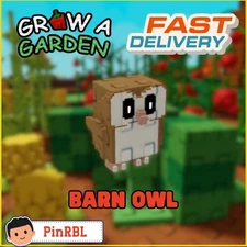 Barn Owl - Grow A Garden | GAG 🌻 Fast Delivery-Cheap Pets!
