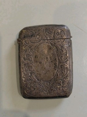 JMB Sterling Silber Vesta Streichholzetui gepunzt 29g
