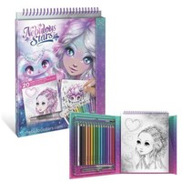 Nebulous Stars Aquarell-Malbuch-Set Skizzenbuch Kreativset Malset Ab 7 Jahre