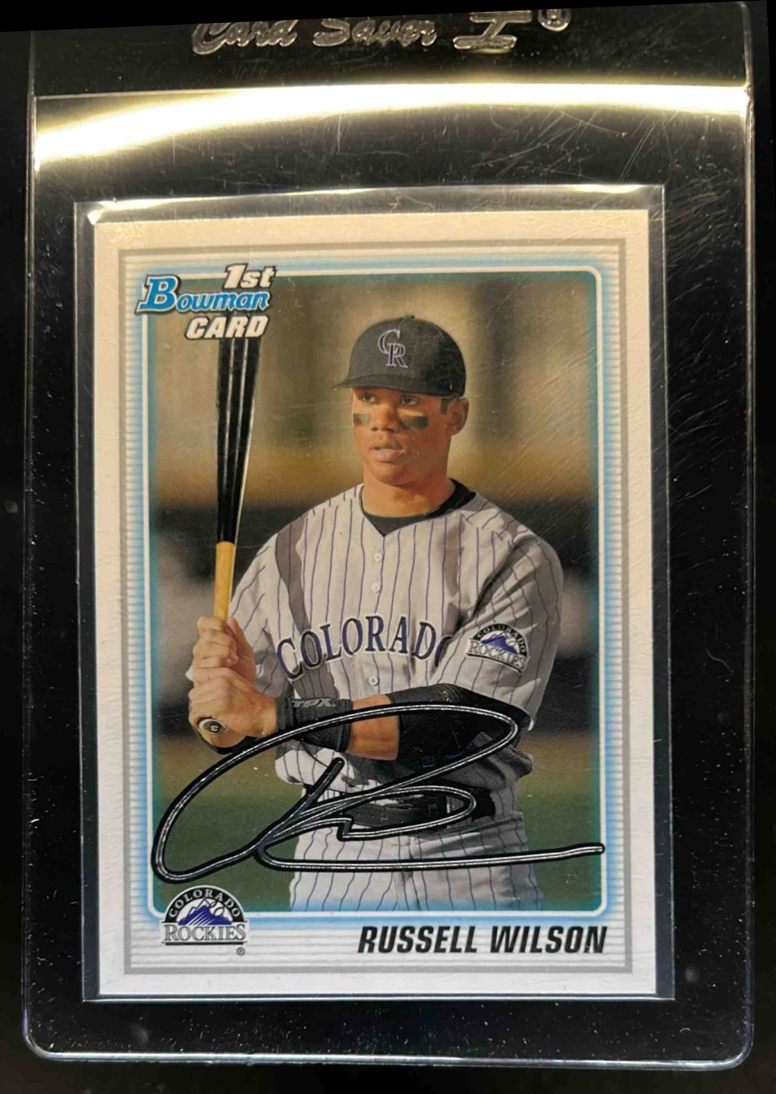 2010 Bowman Draft Picks & Prospects Russell Wilson #BDPP47 Rockies