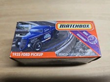 Matchbox Mbx Highway Blue 1935 Ford Pickup Power Grabs Box Toy Car 51100 Matchbox Mbx Highway Blue 1935 Ford Pickup Power Grabs Box Toy Car 51100