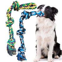 Hundespielzeug Seil Mit Knoten Baumwolle Kauen Spielzeug FüR MittelgroßE Hunde