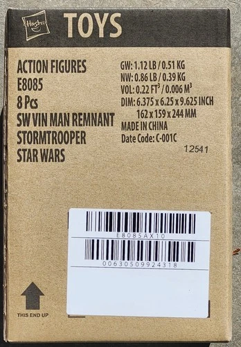 STAR WARS VINTAGE COLLECTION VC165 REMNANT STORMTROOPER CASE OF 8 ARMY BUILDER