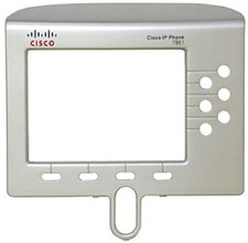 Cisco 7961 7961G Series IP Phone Bezel Face Plate Cover Silver Gray Grey NEW