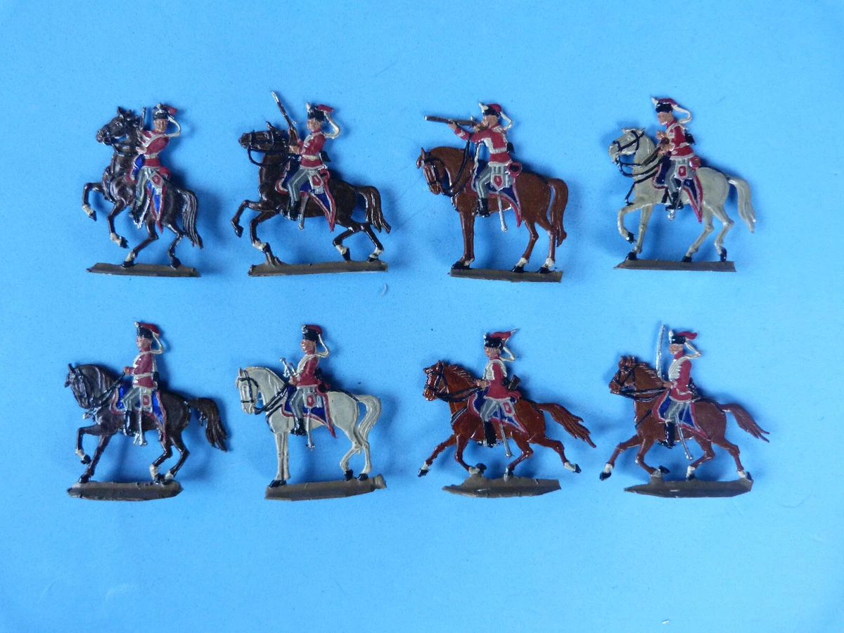 Plats d'étain HEINRICHSEN - Zinnfiguren - 10 soldats divers - Lot 2