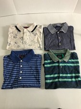 Vintage Golf Polo Lot of 4, Large.Greg Norman.Jeff Rose.Byron Nelson.Pivot Rules