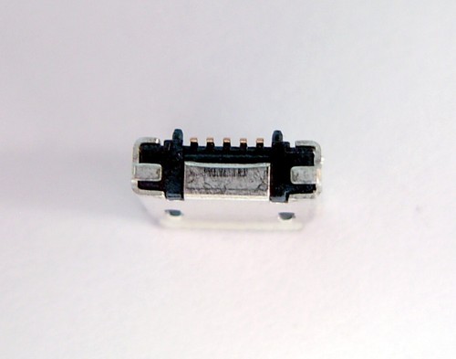 2x connecteur à souder micro USB type B / 2pcs connector to solder SMT socket - Foto 5 di 10