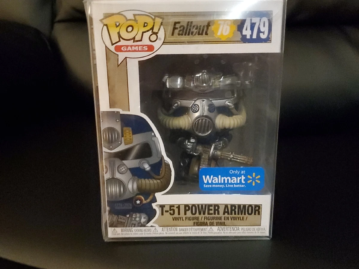 Funko Pop Games Fallout 76 479 T 51 Power Armor Walmart Exclusive