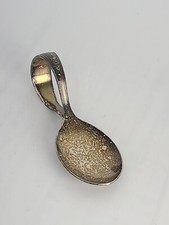 Silver Wm Rogers Son MAYFAIR CURVED HANDLE BABY SPOON Vintage.