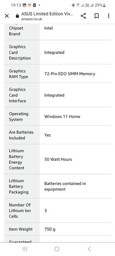 Asus vivobook T330k,full hd 2in1 touch screen laptop.PHILIP COLBERT edition. - Picture 11 of 11