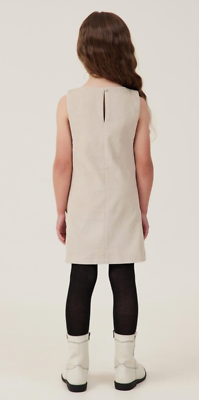white christmas dresses Tablier Stripe Cotton Pinafore Dress | Tomato main image 0