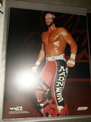 Macho Man Randy Savage 8x10 WCW Official Photofile Promo Photo NEW RARE Vintage