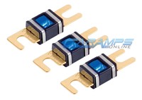 Xscorpion 300 Amp 3 Pack Gold Plated Mini Anl (afs/midi) Wafer Fuses W Led Light on sale Xscorpion 300 Amp 3 Pack Gold Plated Mini Anl (afs/midi) Wafer Fuses W Led Light on sale