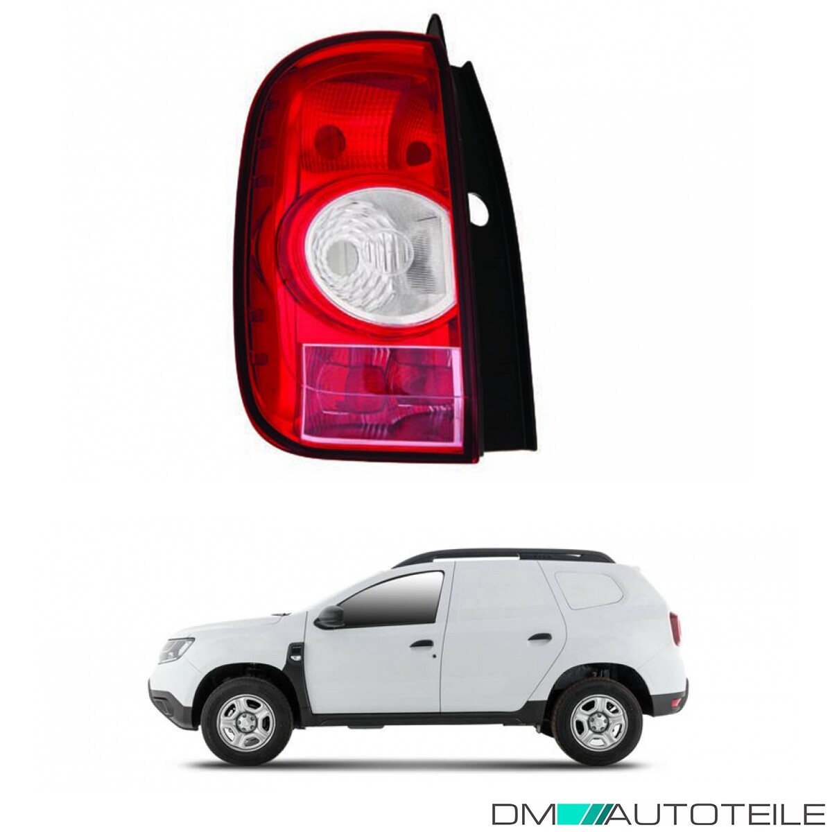 Rückleuchte Links Für Dacia Sandero 2013-2016 - E-geprüft Mit TÜV