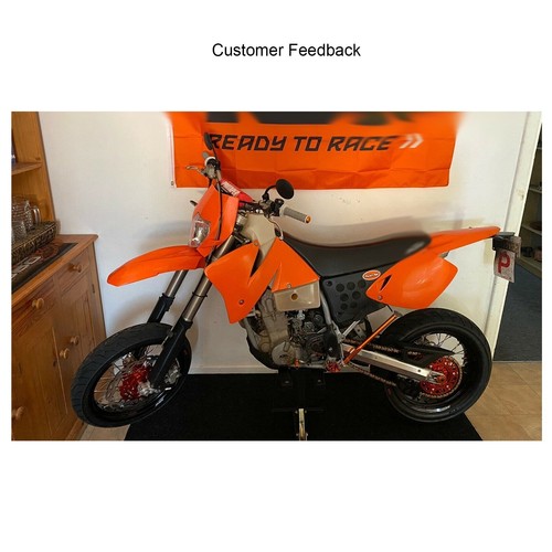 KKE 17" Cush Drive Supermoto Wheels Tires for 2023-2025 KTM SXF XC XCF 125-450CC - Picture 15 of 15