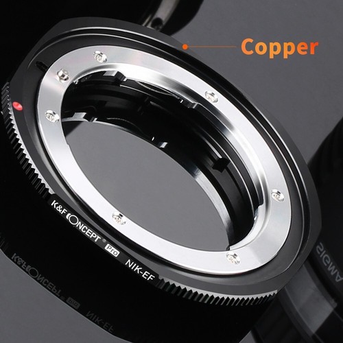 K&F Concept Adapter Pro for Nikon F D Ai Ai-S Lens to Canon EOS EF 60D 60Da - Picture 6 of 9