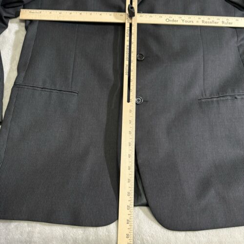 Burberry London Italy Mens Black 100% Wool Blazer Sport Coat Jacket Size 42 L - Picture 5 of 10