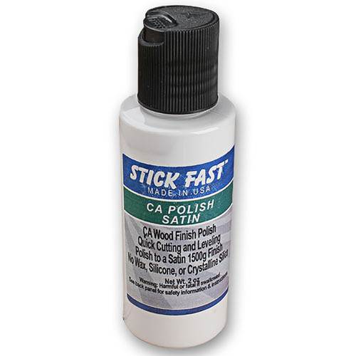 Stick Fast 290-2 CA Polish Satin Finish, 2 oz Capacity