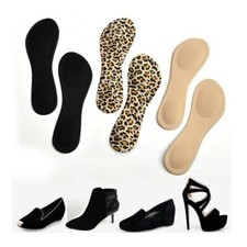 1 Pair Women High Heels Sponge 3D 4D Shoe Insoles Cushions Pads DIY Cutting Spor