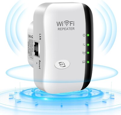 WLAN Verstärker mit 300 Mbps Repeater WiFi Extender AP Modus WPS Funktion C530