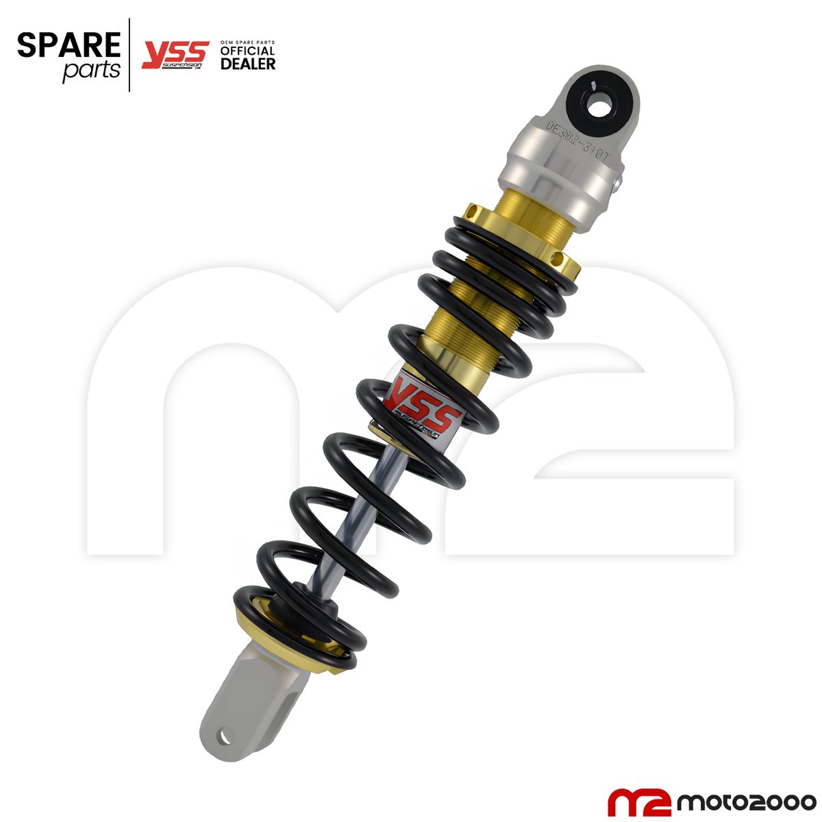 Ammortizzatore Posteriore SINISTRA E DESTRA Per Fiat Fiorino 2007 - Gas - FAST FT11291 - Compatibile Con Citroën Nemo, Peugeot Bipper E Altri