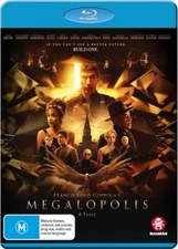 MEGALOPOLIS (2024) Blu-Ray BRAND NEW (USA Compatible)