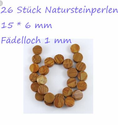 1 Strang Edelsteinperlen Granaten Quartz Gemstone Hämatit Lapislazuli Chyrokoll