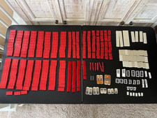 Vintage AMERICAN PLASTIC BRICKS - 375 Piece Lot - Halsam - No Container Tins