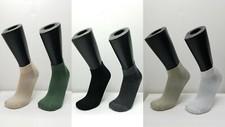 6 Pairs Mens Cotton Blend Colorful Socks Summer Breathable Net Stylish